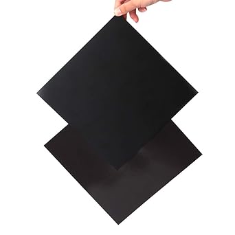 Amazon Com Fysetc 3d Printer Heated Bed Platform 200x200mm Flex Magnetic Bed Build Plate 2 In 1 With Adhesive Backing Build Surface For Maker Select Plus V2 Prusa I3 Vinci 1 0 Tarantula I3