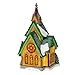 Department 56 North Pole Village Series St. Nicholas Chapel Lit Building and Accessories, 8.25