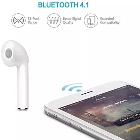 Bluetooth Earphone Mini Wireless In-Ear Headphones earbuds Bluetooth 4.1 Single Headset(right ear)