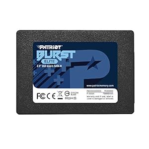 BURST ELITE Interne Solid State-Schijven Sata 3 2.5″ 120GB Patriot Memory