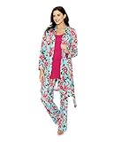 Baby Be Mine Women's Maternity Nursing Pajama & Robe Set