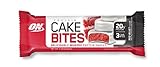 Optimum Nutrition Protein Cake Bites, Whipped Protein Snack Bar, Flavor: Red Velvet, 12 Count