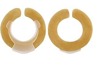 YEYSXSY 20PCS Upgraded Skin Barrier Ring with Directional Flow Ostomy Supplies Customizable Skin Barrer Ring 2mm