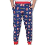 Arsenal Football Club Official Soccer Gift Mens Lounge Pants Pajama Bottoms
