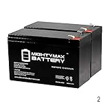 Mighty Max Battery 12V 9Ah SLA Battery for Razor Ground Force Drifter Fury - 2 Pack Brand Product