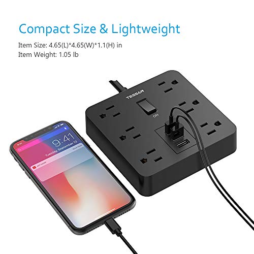 5 Charging+Extension+Overload+Protection+100+240V