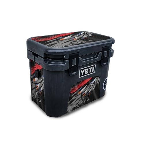 Glossy Glitter Skin Compatible with Yeti Roadie 15 Hard Cooler - Blade Fan - Pr…