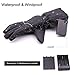 YIZRIO Heated Gloves Men&Woman Battery Powered Winter Warmer Gloves Heated Mittens Waterproof Thermal Gloves Touchscreen for Skiing Walking Hiking Climbing