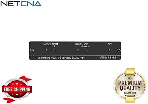 Kramer DigiTOOLS VS-211H2 2x1 Automatic 4K UHD HDMI Standby Switcher - vide - By NETCNA