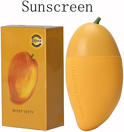 Body Face Sunscreens Lotion,Mango Mild Sun Block, 1 oz.SPF 30 ++ UV Daily Broad-Spectrum