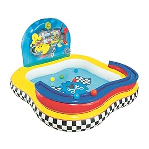 Comprar Bestway 91015 Disney - Piscina de juegos hinchable con diseño de la Casa de Mickey Mouse 157x157x91 cm - Tienda Online - Envíos Baratos o Gratis