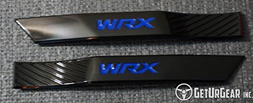 Custom Fender badge replacement for WRX STI 2008-2014 (WRX, Gloss Blue WRX)