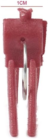Flat 100 Grafting Clips For Garden Vegetable Flower Vine Bushes Plants Support