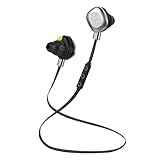 STOGA Cozypony Sports Bluetooth Headsets Hands-free Calling Wireless Bluetooth Headphones with Noise Cancellation Technoloy Volume Control for iPhone iPad Samsung