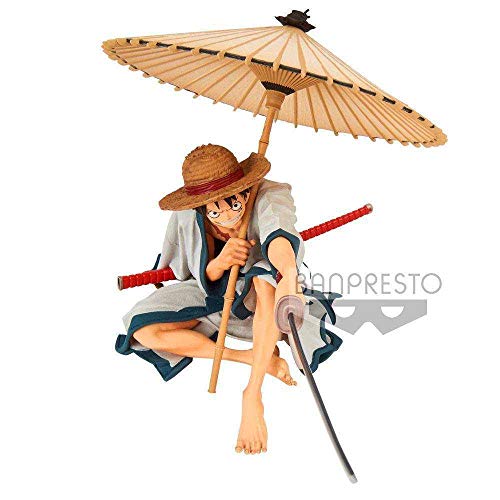 Banpresto-One-Piece-Estatua-BWFC-Monkey-D-Luffy-Multicolor-85144