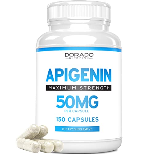 Apigenin Supplement 50mg Per Capsule (Powerful Bioflavonoid Found