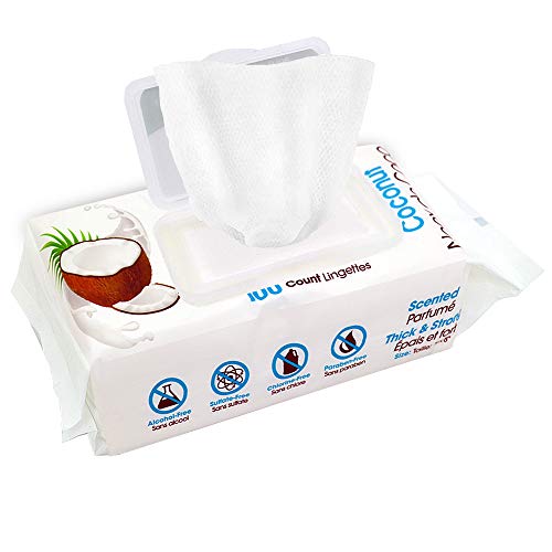 Best Pet Supplies Pet Wipes for Dogs & Cats Extra Soft & Strong Grooming Wipes with Gentle Plant-Derived Formula - Image 3