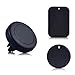BHD Universal Air Vent Magnetic Car Phone Holder with Fast Swift Technology for Smartphones and Mini Tablets (Black)