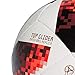 adidas Unisex Telstar FIFA World Cup 2018 Argentina Soccer Ball, Adult, White/Red, 5
