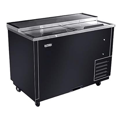 Enfriador de botellas horizontal y profundo comercial. KITMA de 65