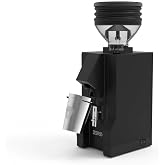 Eureka Mignon Zero Single Dose Espresso Grinder, Black | Low Retention | Silent Technology | Stepless | 55mm Burrs | 46g