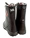 Womens Mid-Calf Fold Down Military Combat Boot Shoes (7, Black)