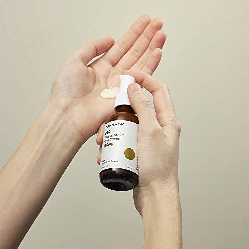 Cannaray CBD Vegan Skin Cream, 250mg cannabidiol | with Soothing Aloe & Arnica, 60ml - Image 5