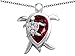 Star K Mother and Baby Turtle family Pendant Necklace with 12x8mm Pear Shape Created Ruby