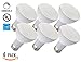 6-Pack 6.8W Dimmable BR20 LED Bulb - 50W Equivalent, ENERGY STAR, UL-listed LED Light Bulb - Warm White 3000K 450LM 120° Degree Beam Angle for Residential, Commercial, General Lighting, E26 Base