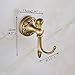 Rozin Antique Brass Bathroom Robe Towel Hook Wall Mounted Clothes Hanger
