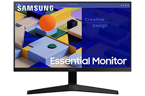 Samsung Monitor S31C (S24C312), Flat, 24'', 1920x1080 (Full HD), IPS, 75 Hz, 5 ms, FreeSync, D-Sub, HDMI, Eye Saver Mode, Flicker Free