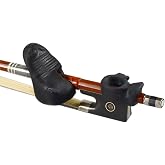 Jiayouy Violin Bow Grip Partner Frog Thumb Stabilizer and Fish Pinky Support Bow Hold Teaching Aid Accessory 2Pcs