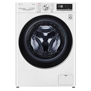 LG F4V909WTSE Freestanding Washing Machine 9L 1400RPM White