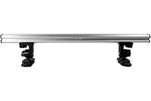 YakAttack Command Center Crossbar Size & Mounting System Options | Rail & Track Mount | Extra-Wide Kayak Rigging Bar for Acce