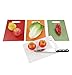 Nicesh Plastic Cutting Board Set - Thin, 11.8