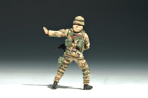 Trumpeter US 101st Airborne Division Crew Figure Set, Scale 1/35, 4-Pack