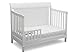Delta Children New Haven 4-in-1 Convertible Baby Crib, Bianca White