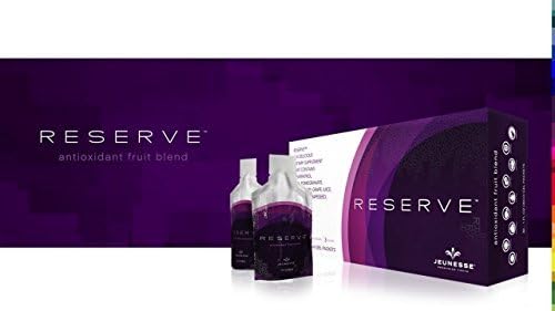 Jeunesse ReserveTM 30 Gel packets (1 OZ)- Packs Available Is a Super Complexing of Resveratrol with Other Antioxidents and Unique Anti-aging Ingredients