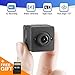 TinyEye Mini Spy Camera Hidden Camera with Full 1080p HD Camera and Ultra Wide-Angle Lens (155°) Nanny Cam with Motion Detection and Night Vision Mode. (Includes: 16GB SD Card + Mounting Accessories)