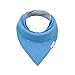 Alva Designed Stylish Baby Solid Bandana Drool Bibs for Boys and Girls 4 Pack of Super Absorbent Baby Gift Sets KSW01