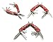 Compact Durable Pocket Multitool Knife, Plier, Screwdriver Tool Set with Screwdriver bits and Nylon Sheath. Perfect Kit for Survival, Emergency, Camping, Outdoor Use Black