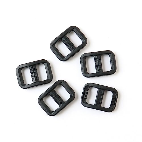 NBK プラスチックパーツ プラパーツ アジャスター 黒 10mm巾 5個入 LA10-580