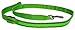 Lucky Day Pets LED Dog Leash Waterproof Nylon Webbing with Reflective Strips, 4 Feet Long, Green