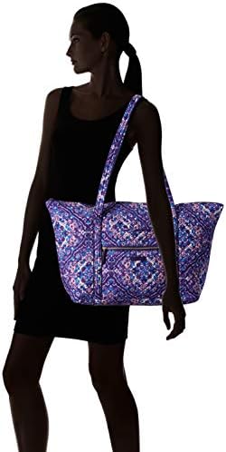 Vera Bradley Women's Signature Cotton Miller Tote Travel Bag 6 Vera Bradley Women's Signature Cotton Miller Tote Travel Bag
