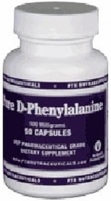 D-Phenylalanine - 50 Vcaps / 500 mg
