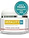 Vitality26 Neck Cream For Sagging And Tighten - Tightening Neck Cream To Lift & Tighten Wrinkled & Saggy Skin | Non Greasy Firming Body Lotion made with Marine Collagen, Elastin & Vitamin E