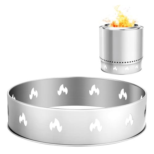 VEVOR Fire Pit Stand for Solo Stove Bonfire,19.5 Inch Smokeless Fire Pit Ring,S…