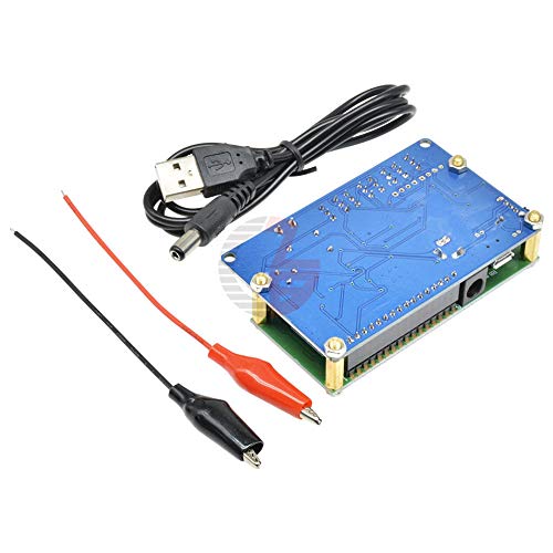 1602 LCD Digital L/C Meter Inductance Capacitance Tester Autoranging LC100-A Inductor Capacitor Meter with Alligator Test Clip