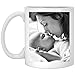 Personalized Coffee Mug for Father Day - Add Your Photo/Logo to Customized Travel, Beer Mug - Unique Custom Gift (White, 11 oz)