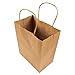 12 Pack Medium Paper Bags with Handles, Bulk Brown Bags for Party Favors, Goodies (8 x 4.75 x 10 In)